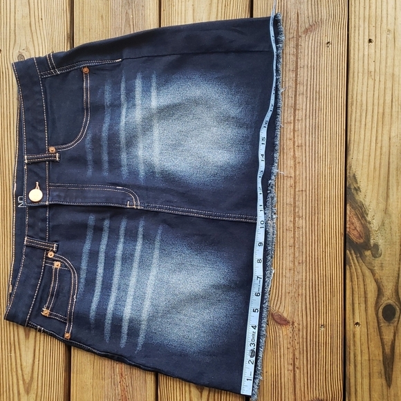 No Boundaries women's jean skirt size 15 - Picture 7 of 9